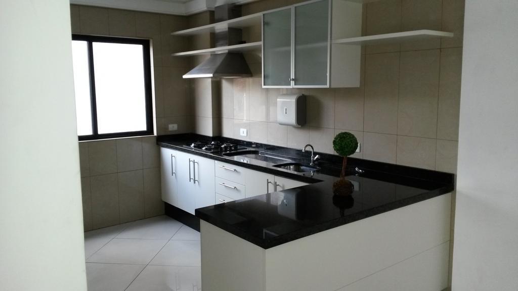 Apartamento Central Curitiba Habitación foto